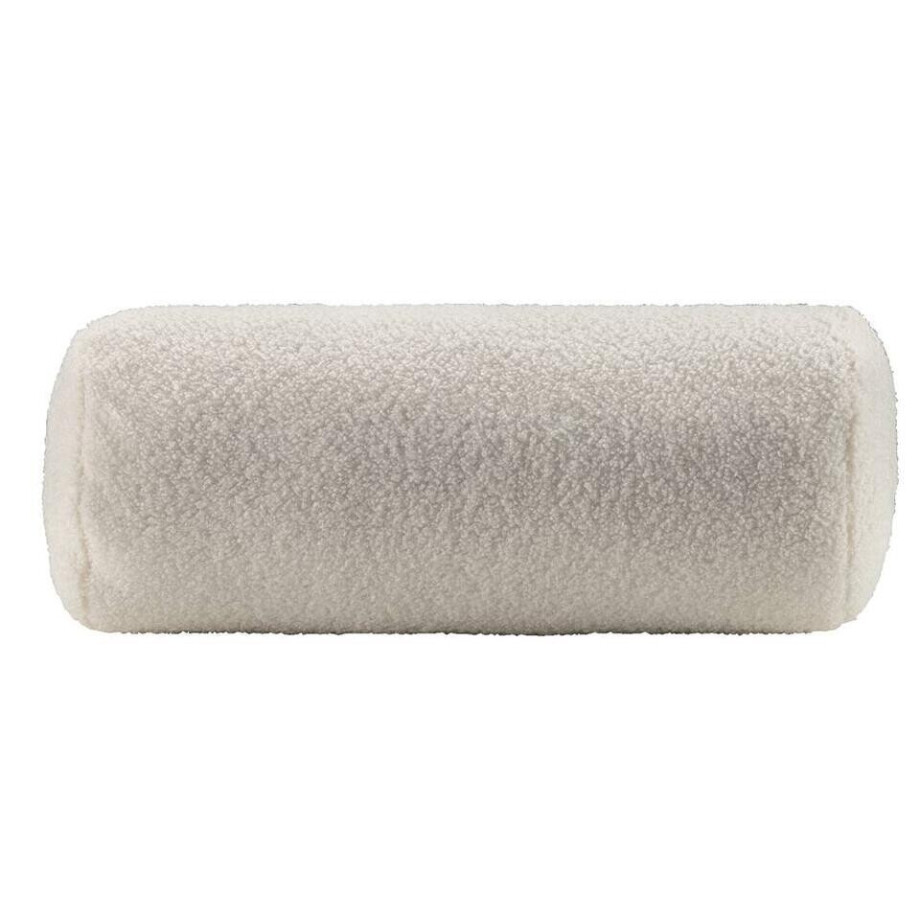 1+1 Gratis Leen Bakker - Sierkussenrol Abby - Off-white - 45xØ20 Cm - Polyester - Wit 1+1 Gratis Leen Bakker - Sierkussenrol Abby - Off-white - 45xØ20 Cm - Polyester - Wit afbeelding 1