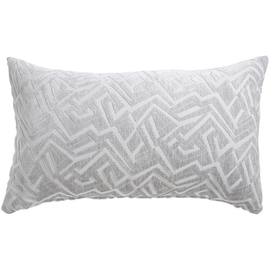 1+1 Gratis Leen Bakker - Sierkussen Kurt - 30x50 Cm - Polyester - Grijs 1+1 Gratis Leen Bakker - Sierkussen Kurt - 30x50 Cm - Polyester - Grijs afbeelding 1