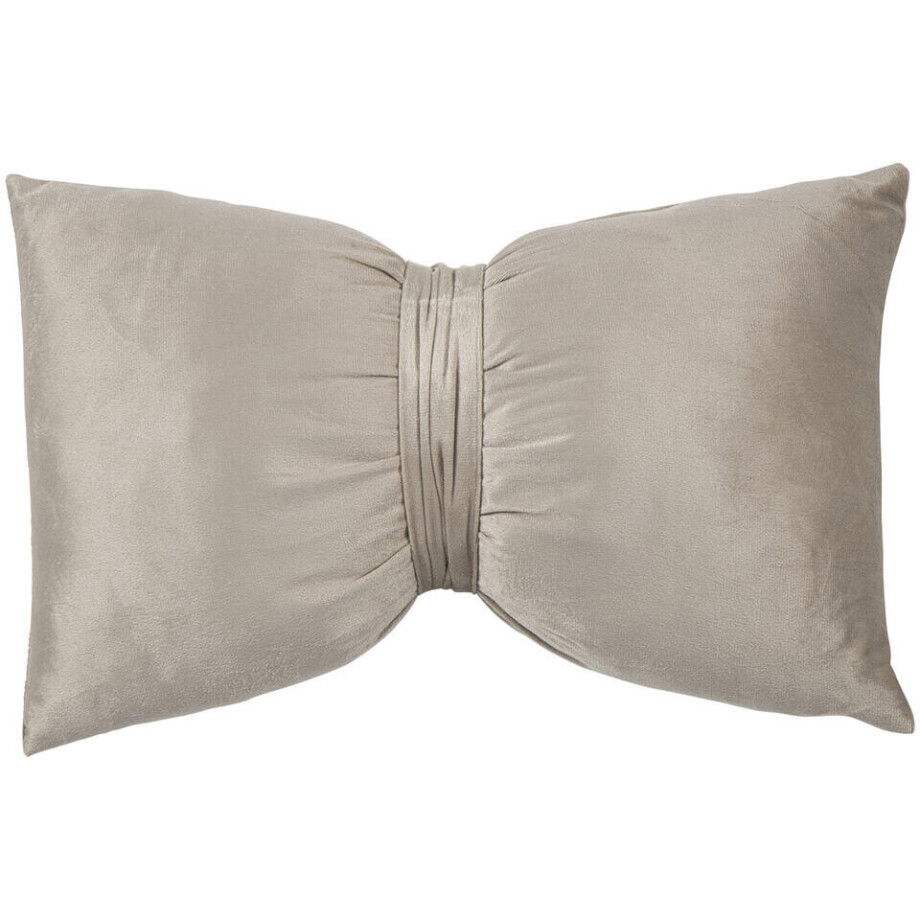 Leen Bakker - Sierkussen Jannie - Zand - 30x50 Cm - Polyester - Beige Leen Bakker - Sierkussen Jannie - Zand - 30x50 Cm - Polyester - Beige afbeelding 1