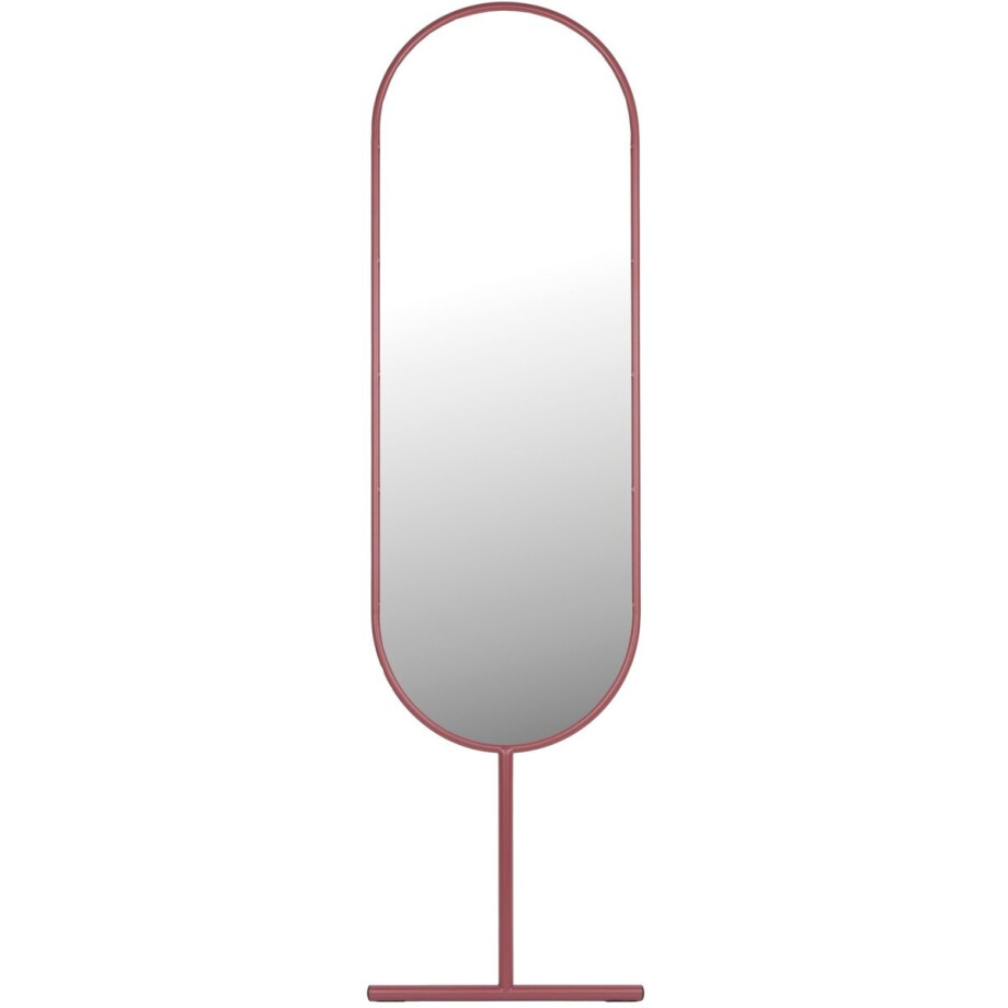 Zuiver Tess Spiegel Staand/ Passpiegel Marsala Rood afbeelding 1