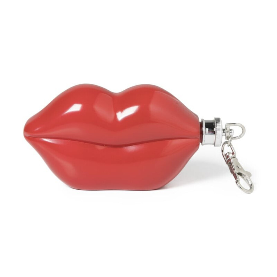 Flacon lips - rood - 6.5x12x3.5 cm afbeelding 