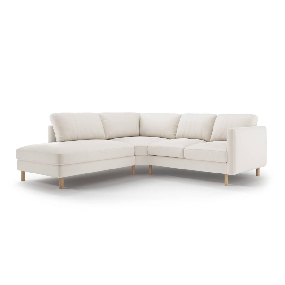 Hoekbank Eden links velvet | Micadoni afbeelding 1