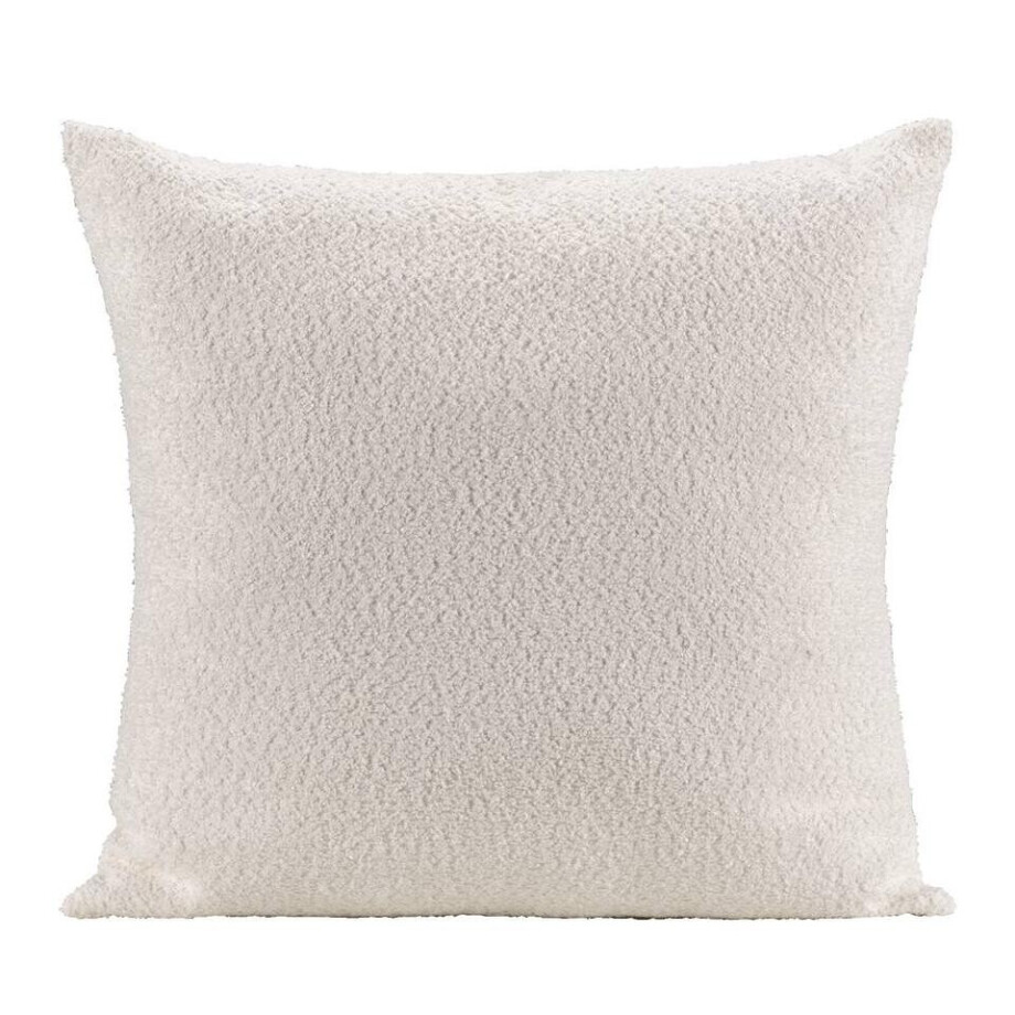 2e Halve Prijs Leen Bakker - Woonkussen Vayen - Off-White - 60x60 Cm - Polyester - Wit afbeelding 1