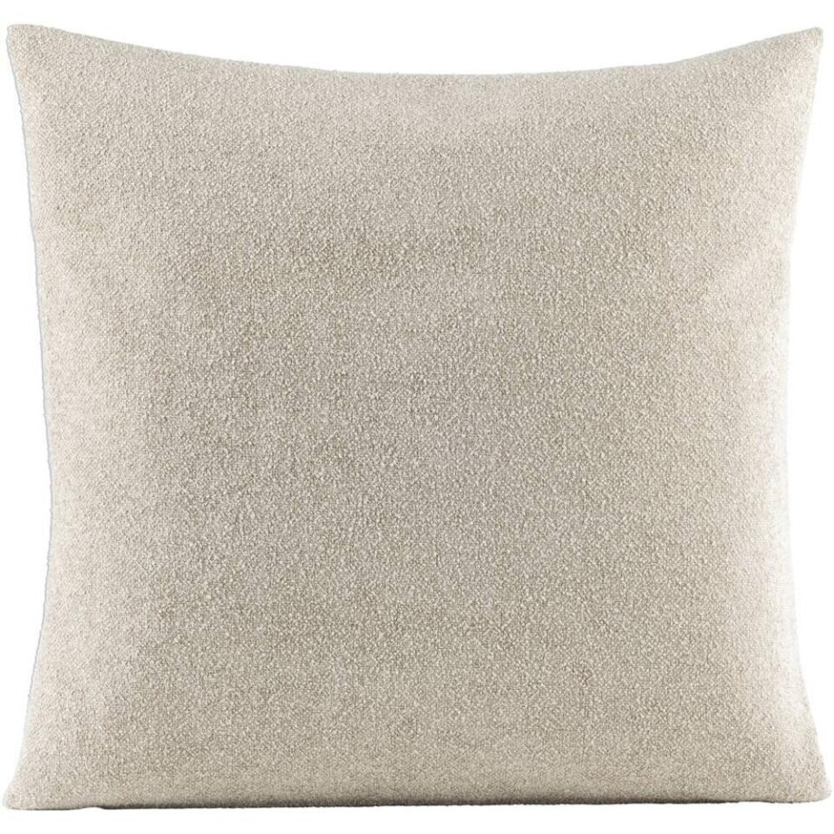 Leen Bakker - Sierkussenhoes Kirsten - 45x45 Cm - Polyester - Taupe - 1x45x45 Cm afbeelding 1