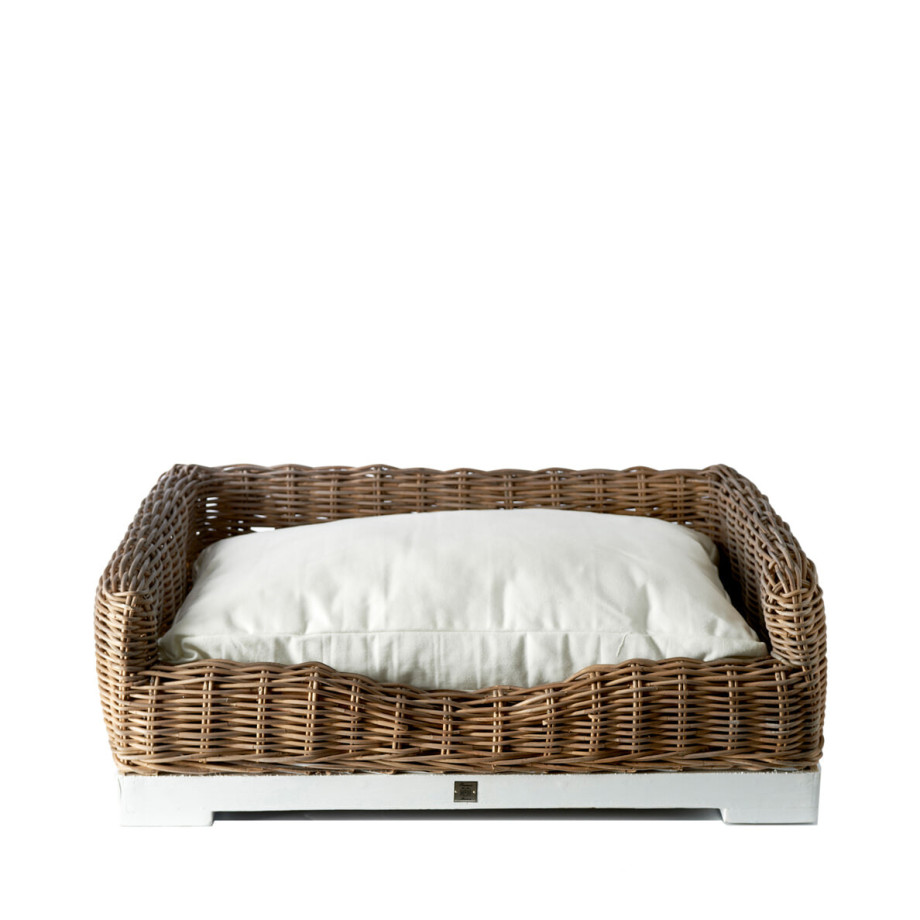 Rivièra Maison Hondenmand 'Classic' Rustic Ratten, kleur Bruin afbeelding 1