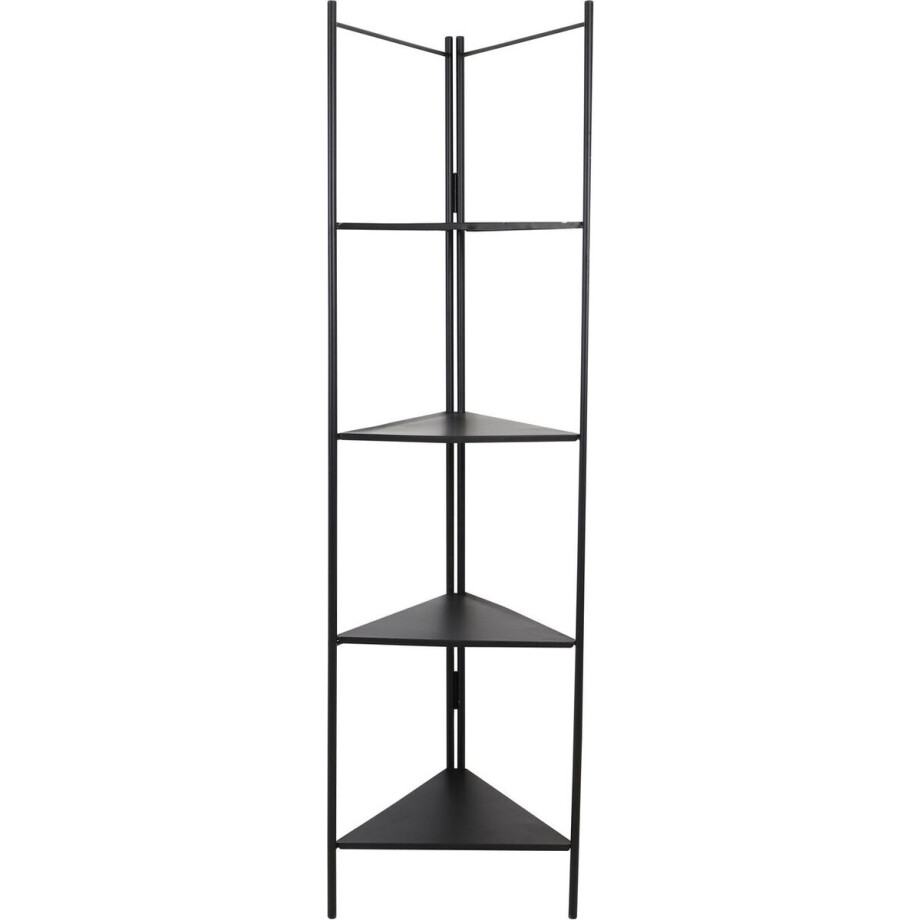 Kast open 58,5x41x200 cm DISPLAY zwart Kast open 58,5x41x200 cm DISPLAY zwart afbeelding 1