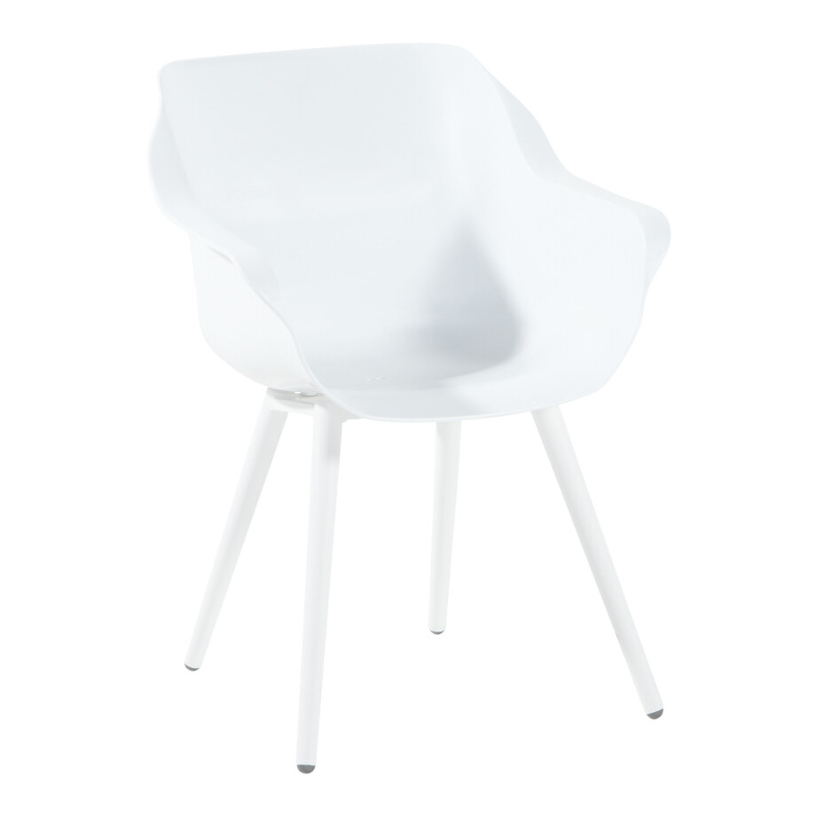 Hartman Tuinstoel 'Sophie Studio' met armleuning, kleur Wit Hartman Tuinstoel 'Sophie Studio' met armleuning, kleur Wit afbeelding 1
