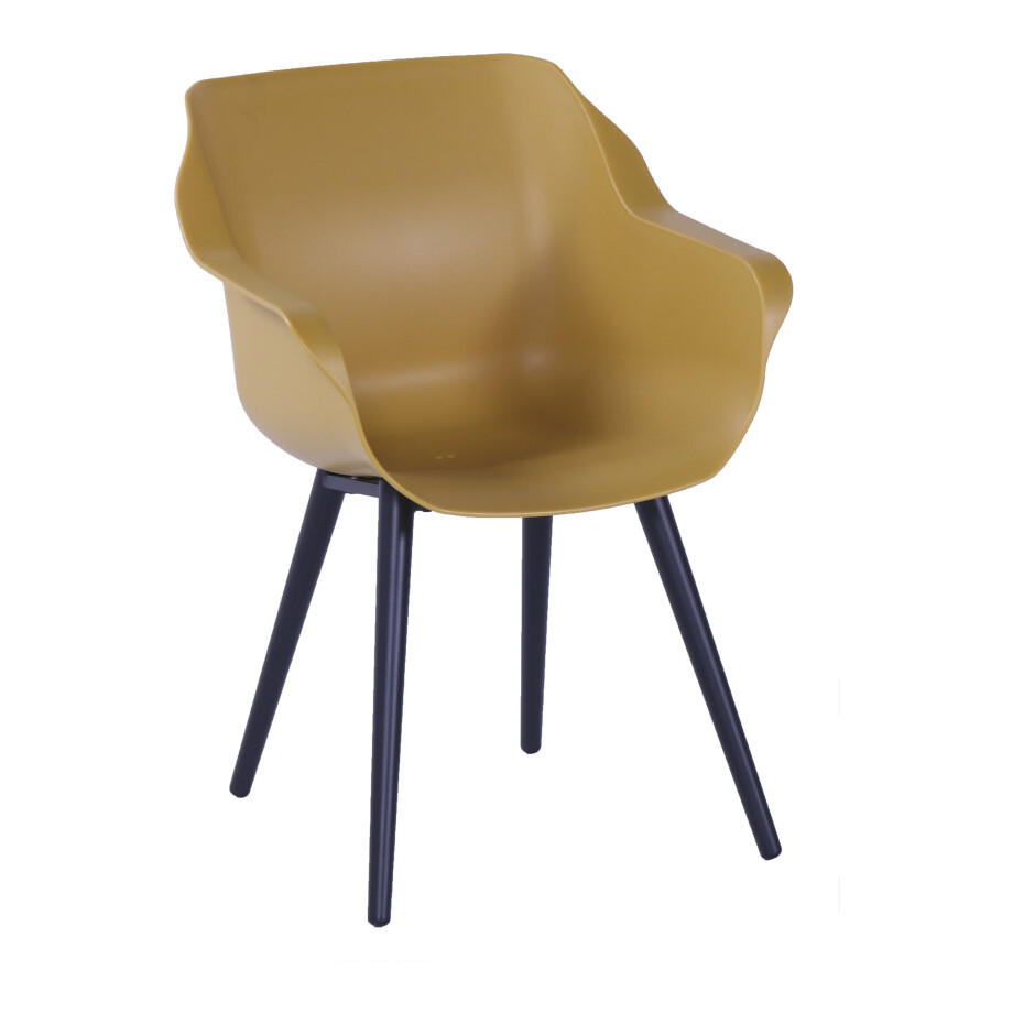 Hartman Tuinstoel 'Sophie Studio' met armleuning, kleur Geel Hartman Tuinstoel 'Sophie Studio' met armleuning, kleur Geel afbeelding 1