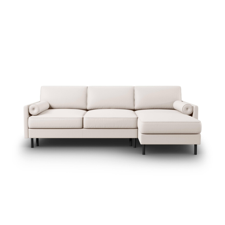 3.5-zits hoekslaapbank Scott rechts met opbergruimte links | Micadoni Limited Edition afbeelding 1