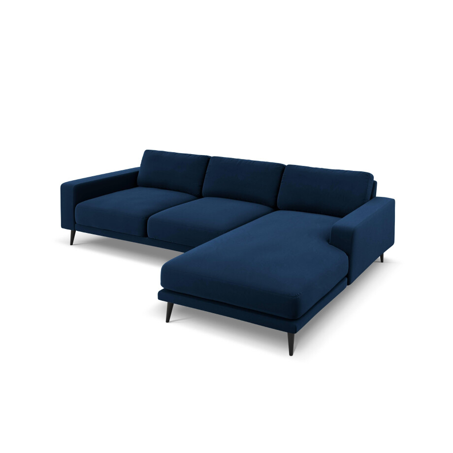 3.5-zitshoekbank Kylie rechts velvet | Micadoni Limited Edition afbeelding 1