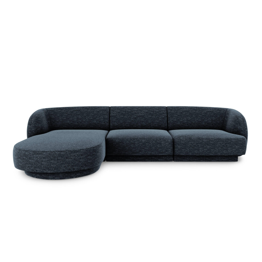 3.5-zitshoekbank Miley links chenille | Micadoni Limited Edition afbeelding 1