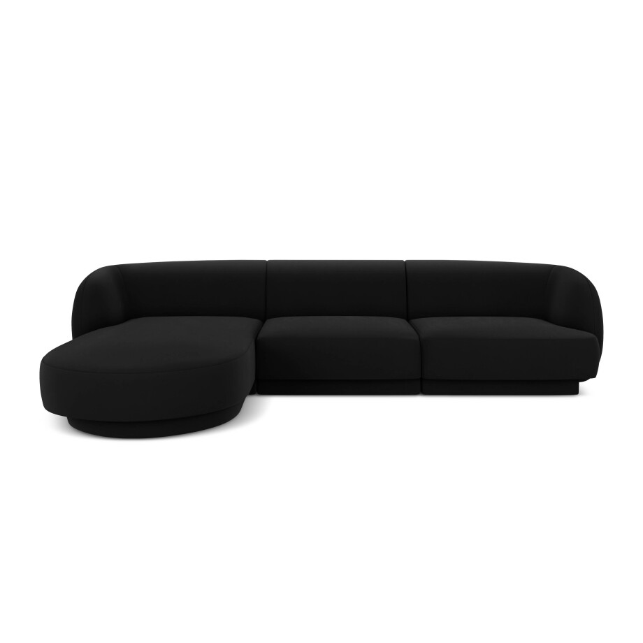 3.5-zitshoekbank Miley links velvet | Micadoni Limited Edition afbeelding 1
