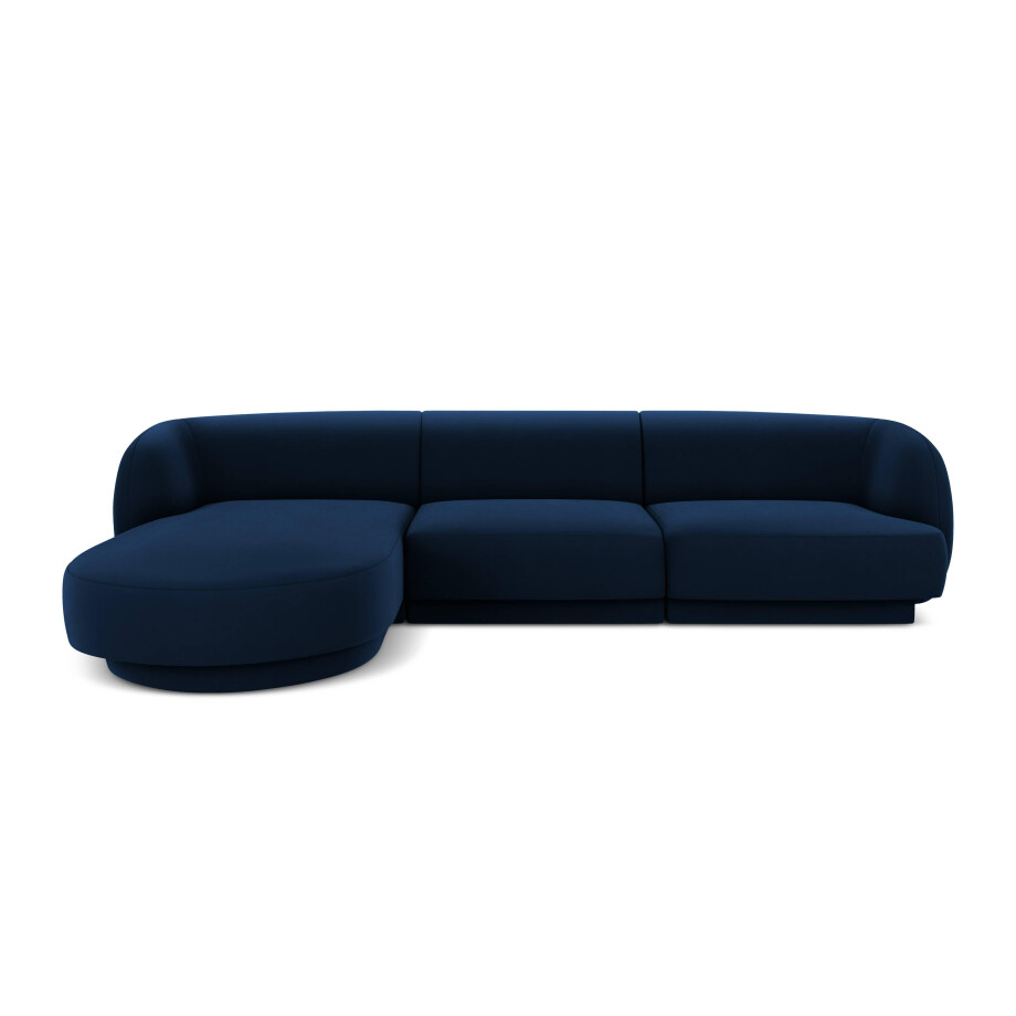 3.5-zitshoekbank Miley links velvet | Micadoni Limited Edition afbeelding 1