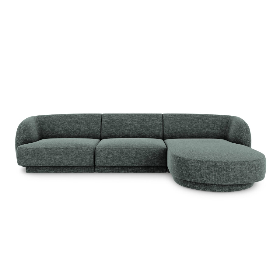 3.5-zitshoekbank Miley rechts chenille | Micadoni Limited Edition afbeelding 1