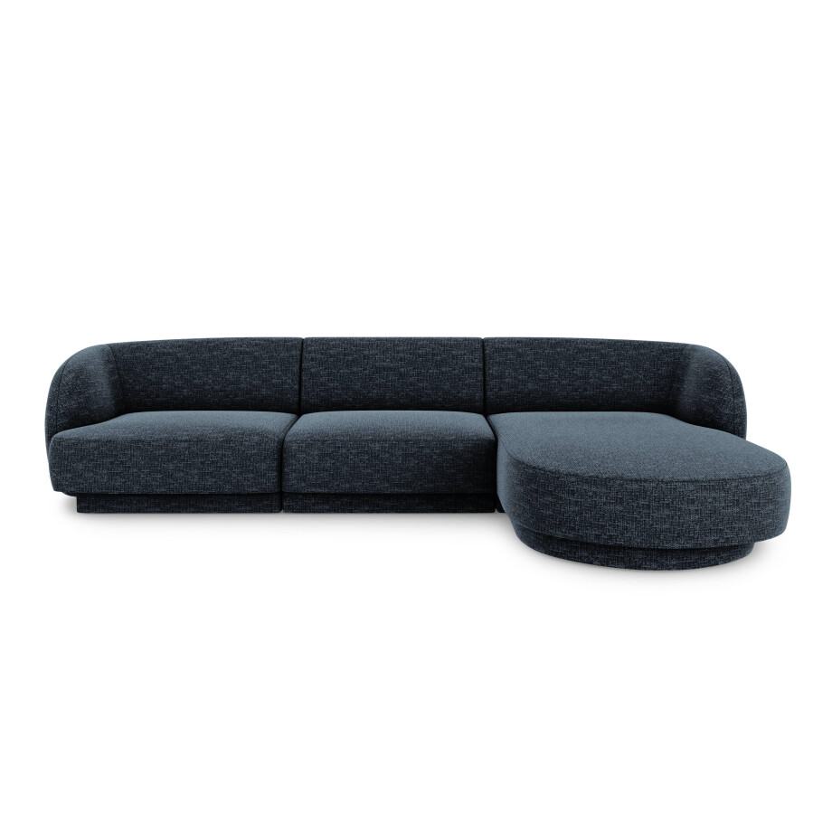 3.5-zitshoekbank Miley rechts chenille | Micadoni Limited Edition afbeelding 1