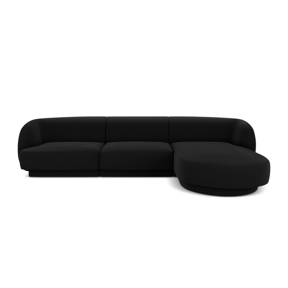 3.5-zitshoekbank Miley rechts velvet | Micadoni Limited Edition afbeelding 1