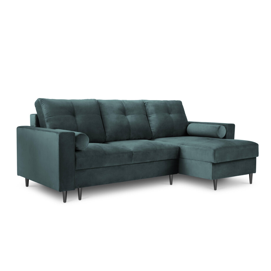 3.5-zitsslaapbank Andante rechts velvet | Kooko Home afbeelding 1