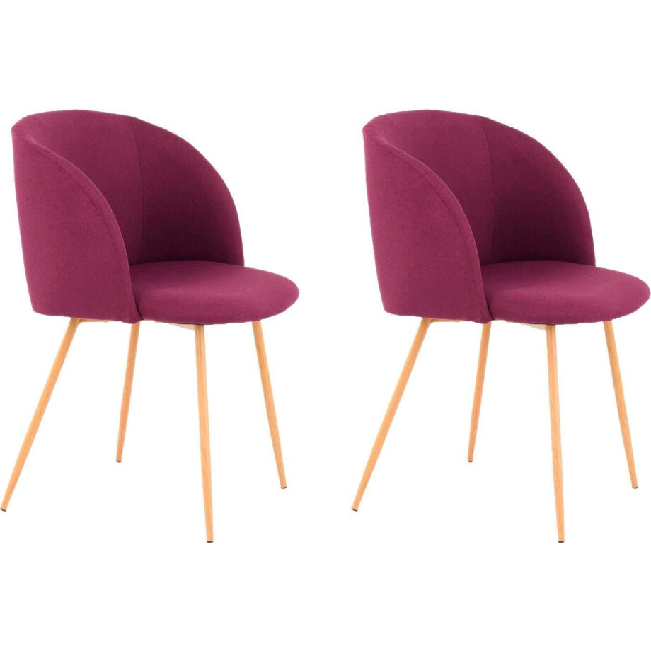 Kayoom Stoel Celina 210 2-pack, gestoffeerde stoel, zitting van schuim (set, 2 stuks) afbeelding 1