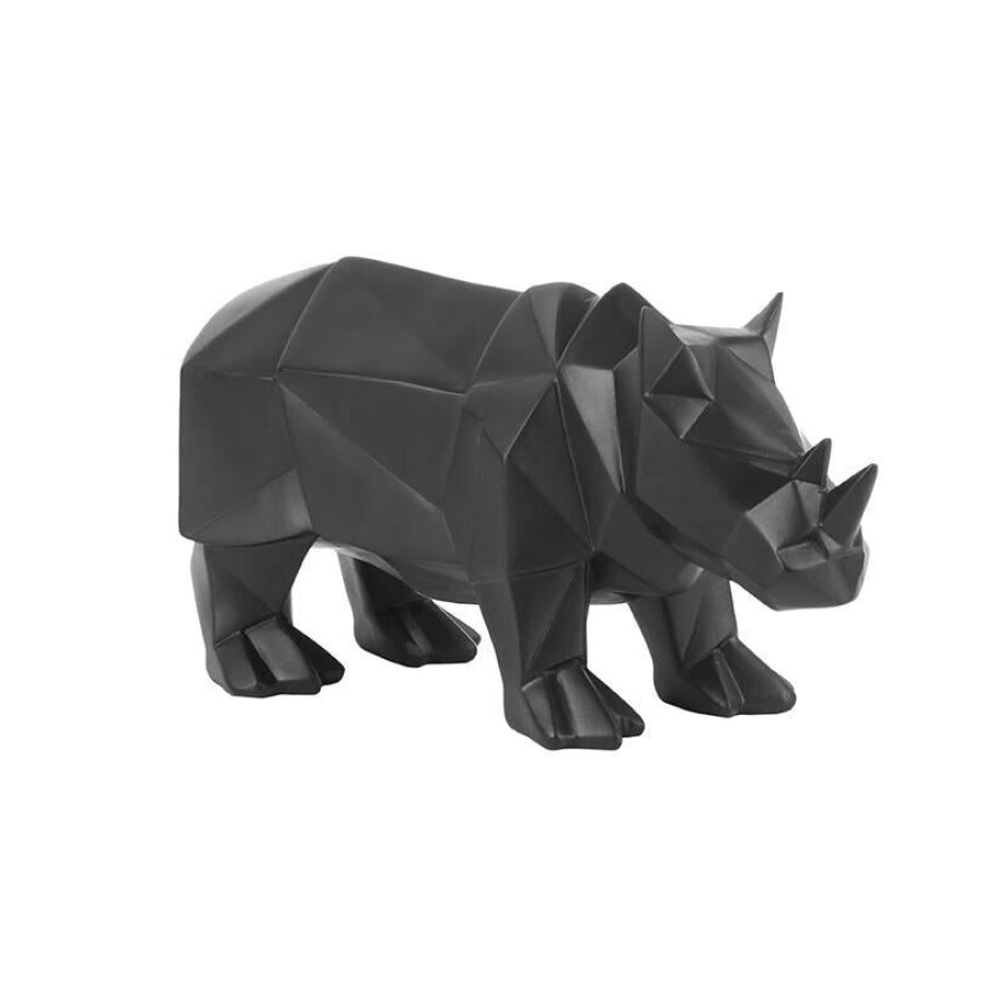 Decoratie Origami Rhino | Present Time afbeelding 1