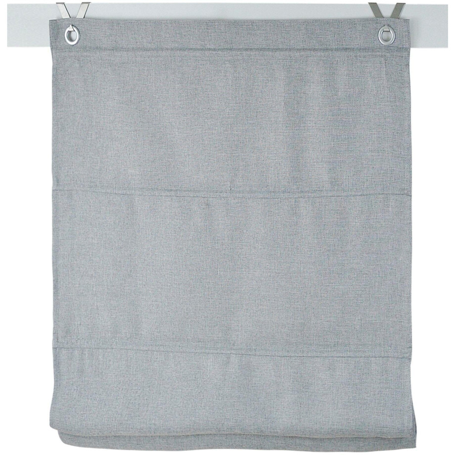 Kutti Romeins rolgordijn Dimout verduisterend, polyester, haakbevestiging (1 stuk) afbeelding 1