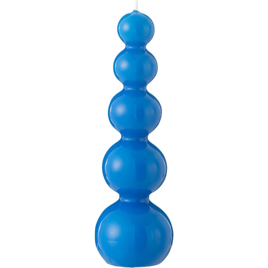 J-Line kaars Kalebas - blauw - 25U J-Line kaars Kalebas - blauw - 25U afbeelding 1