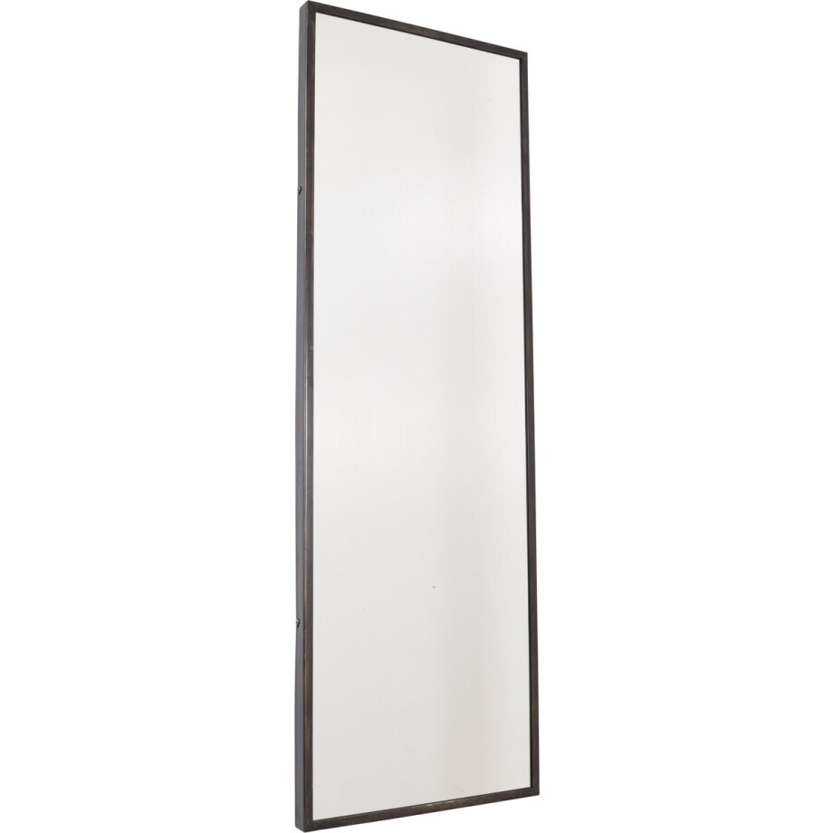 LOFT42 Industry Rectangle Spiegel - Metaal - antiek - 120x40x4 afbeelding 1
