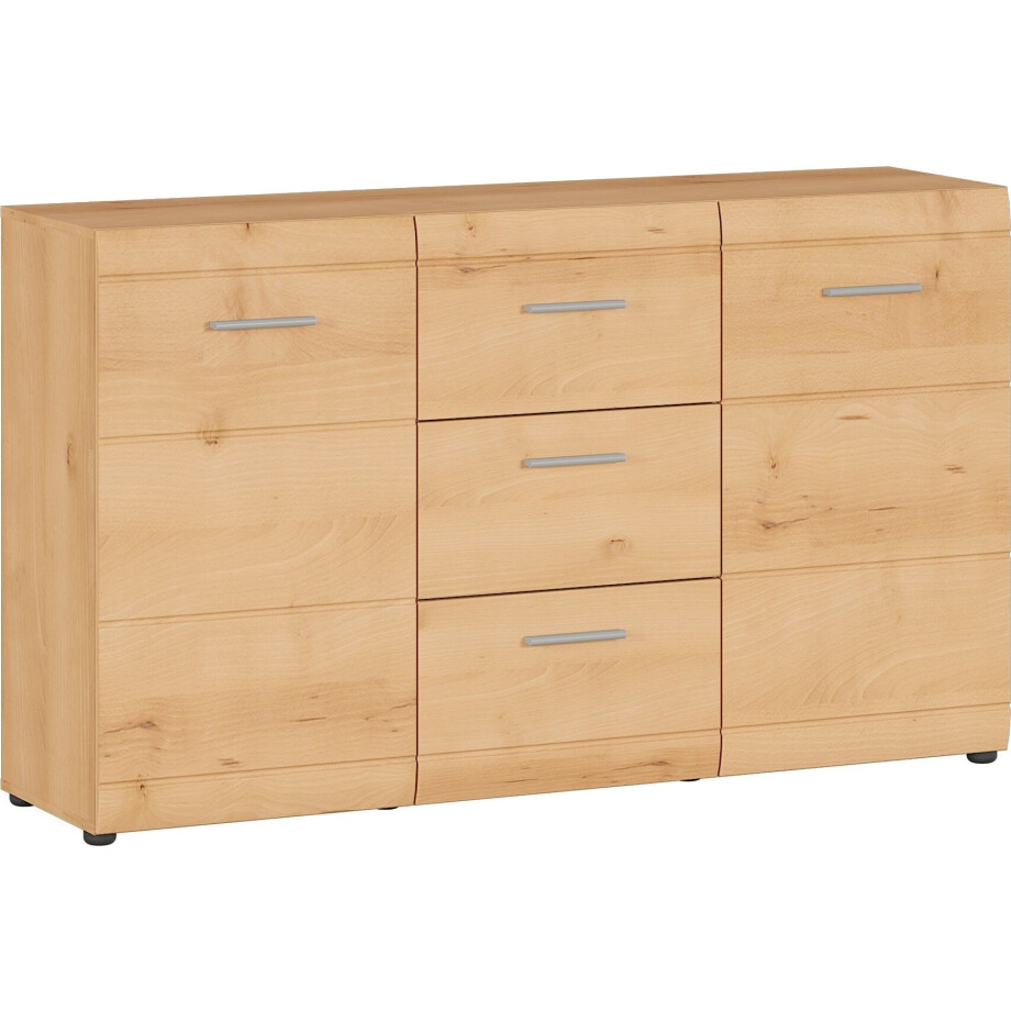 Dressoir Adana 144 cm breed in edel beuken afbeelding 1