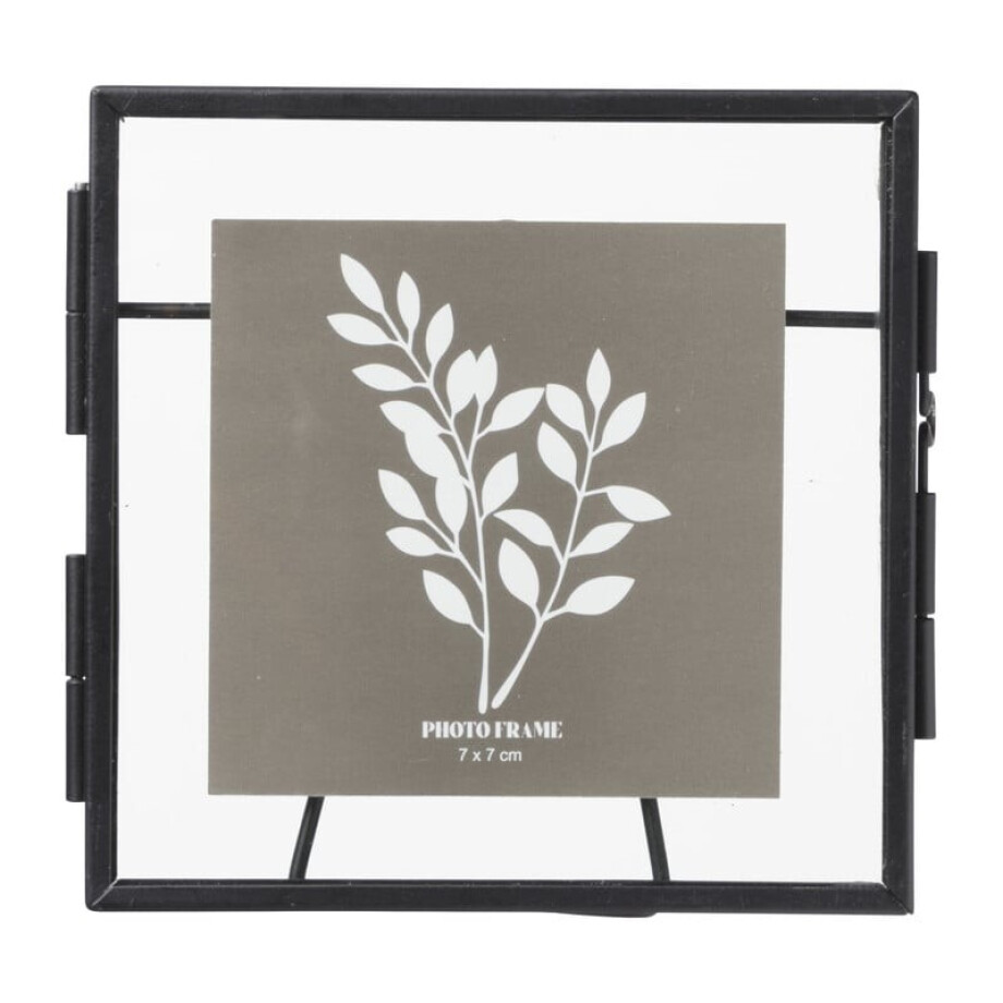 Fotolijst mini - zwart - 10x10 cm afbeelding 