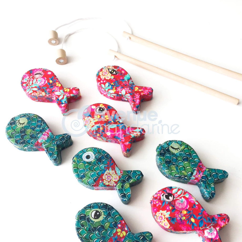 Avenue Mandarine Knutseldoos Decopatch Fishing Game afbeelding 1