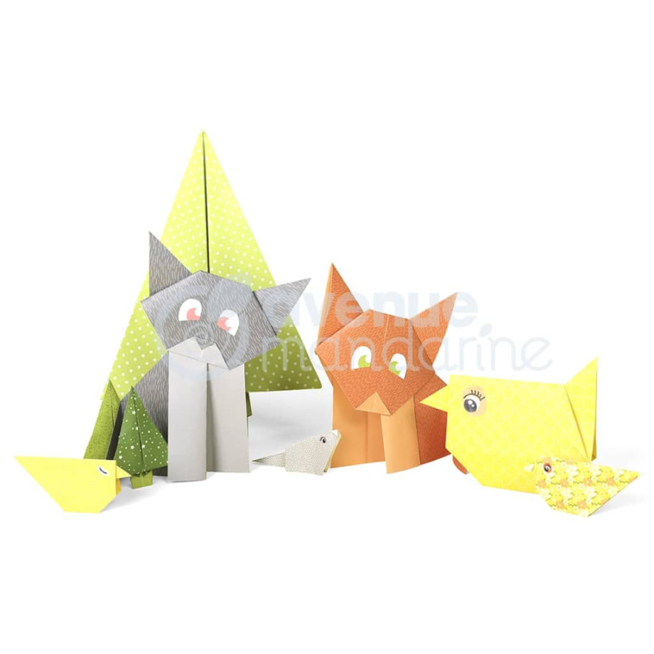 Avenue Mandarine Knutseldoos Origami Initiation afbeelding 1