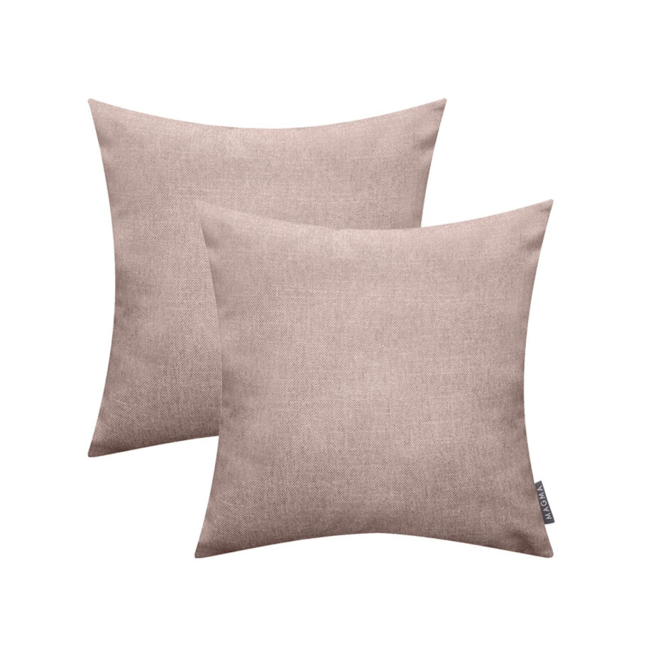 MAGMA Kussenhoes (40 x 40 cm, Paars) afbeelding 1