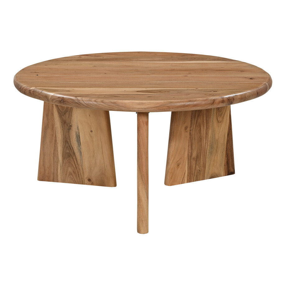 Artistiq Ronde Salontafel 'Sequia' Acaciahout, 90cm afbeelding 