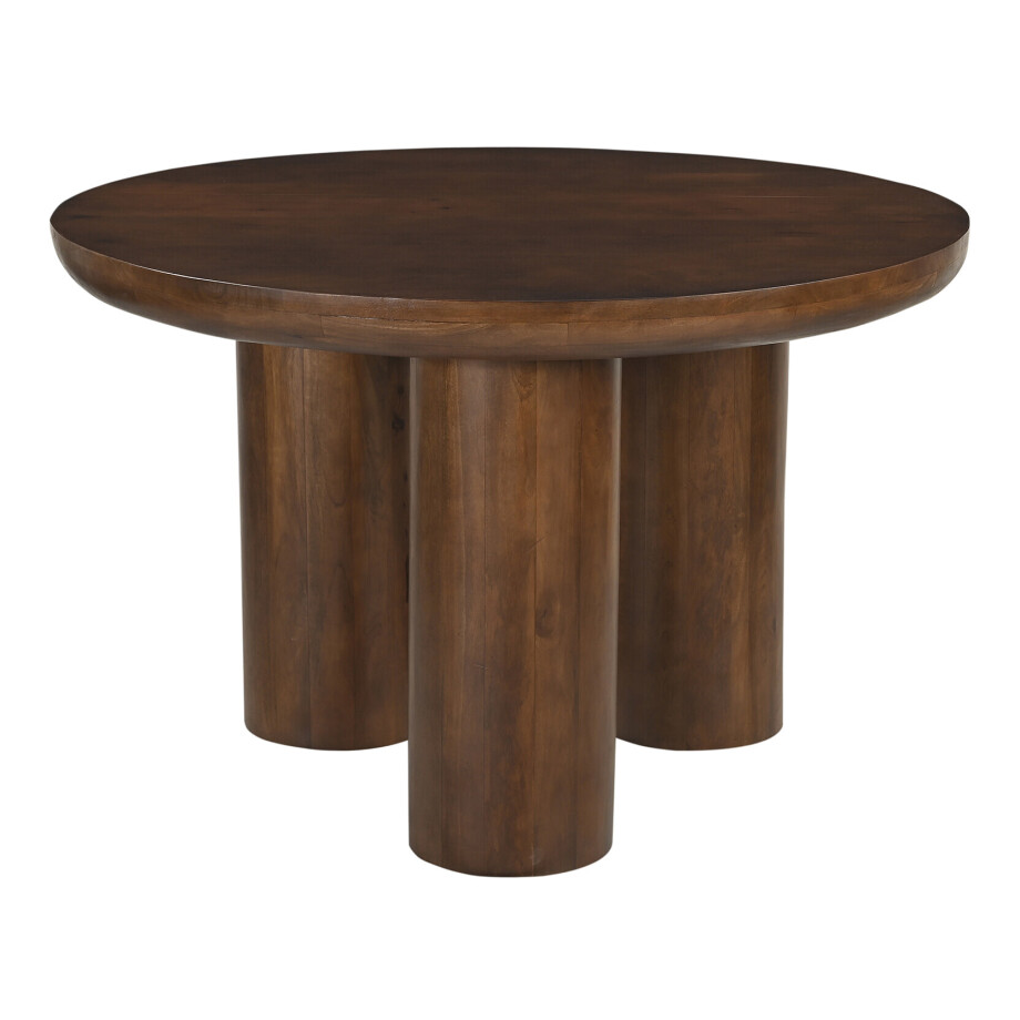 Artistiq Ronde Eettafel 'Leighanna' Mangohout, 120cm afbeelding 