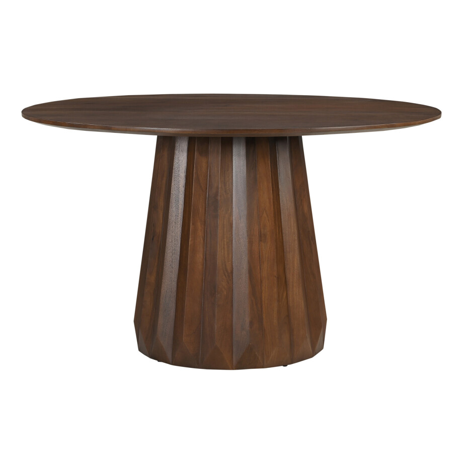 Artistiq Ronde Eettafel 'Shawntel' Mangohout, 130cm afbeelding 