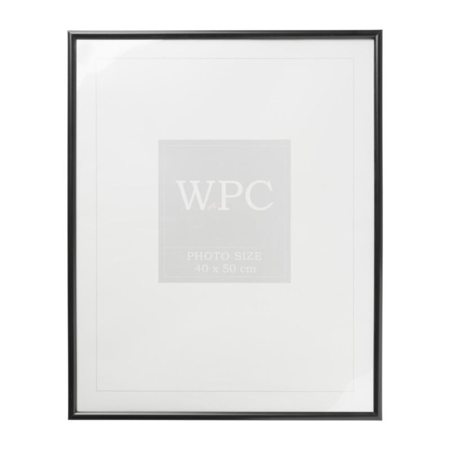 Fotolijst - zwart - 40x50 cm Fotolijst - zwart - 40x50 cm afbeelding
