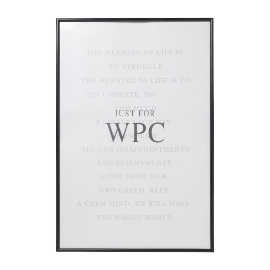 Fotolijst WPC - zwart - 50x75 cm afbeelding 