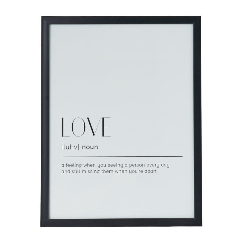 Fotolijst basic - zwart - 30x40 cm Fotolijst basic - zwart - 30x40 cm afbeelding