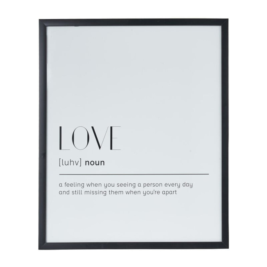 Fotolijst basic - zwart - 40x50 cm Fotolijst basic - zwart - 40x50 cm afbeelding