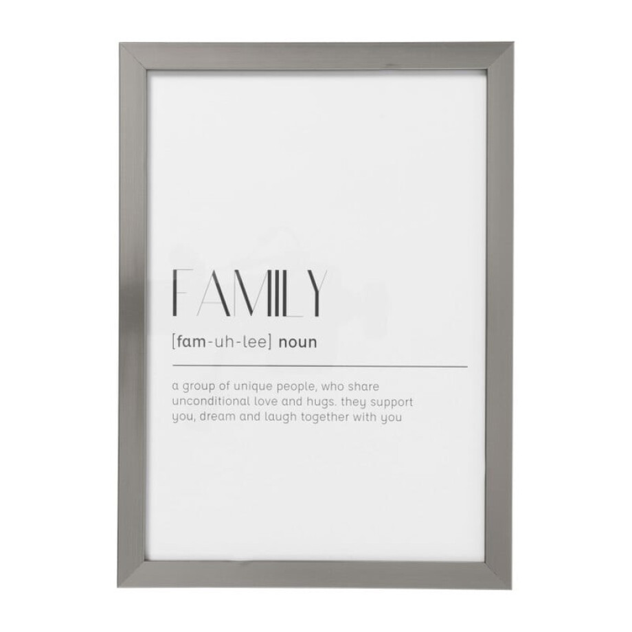 Fotolijst basic - zilver - 21x30 cm Fotolijst basic - zilver - 21x30 cm afbeelding