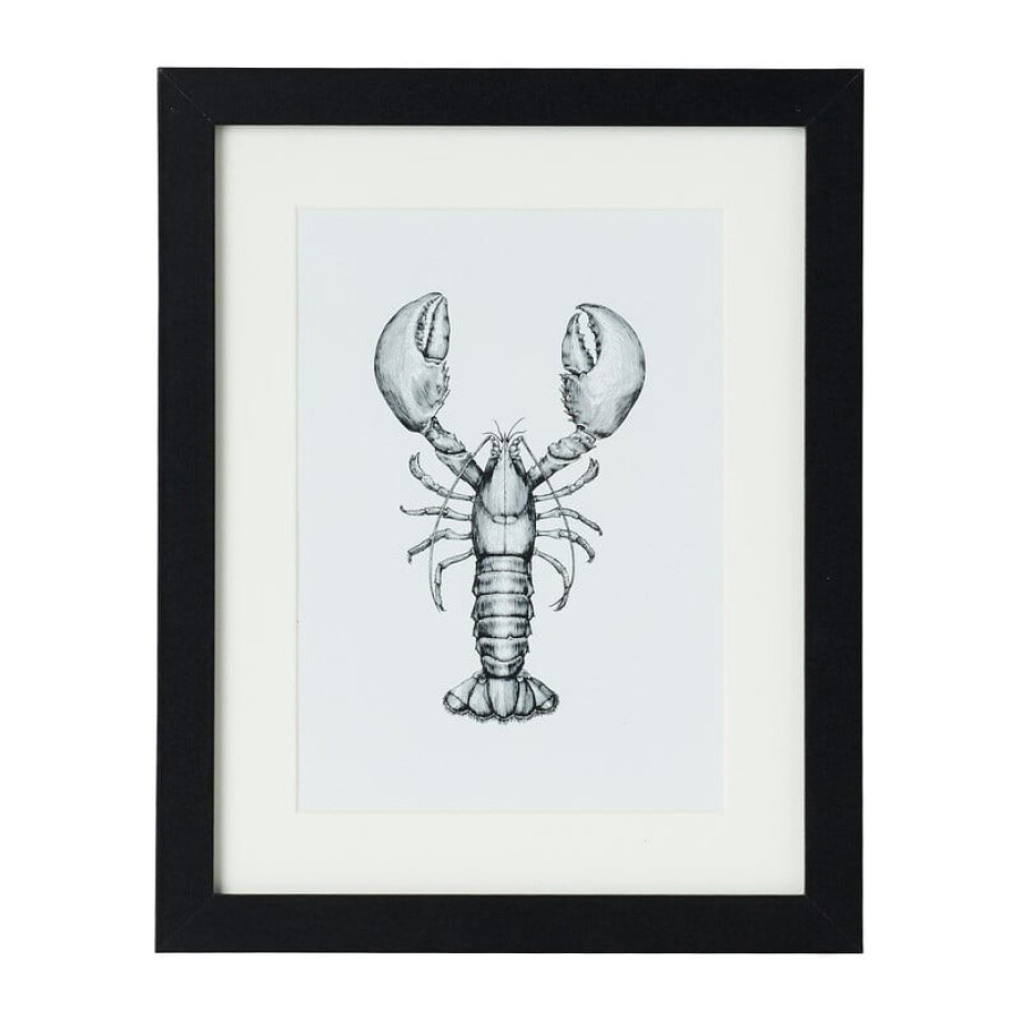 Fotolijst met passe partout - zwart - 13x18 cm afbeelding 