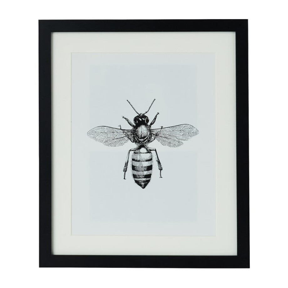 Fotolijst met passe partout - zwart - 20x25 cm Fotolijst met passe partout - zwart - 20x25 cm afbeelding