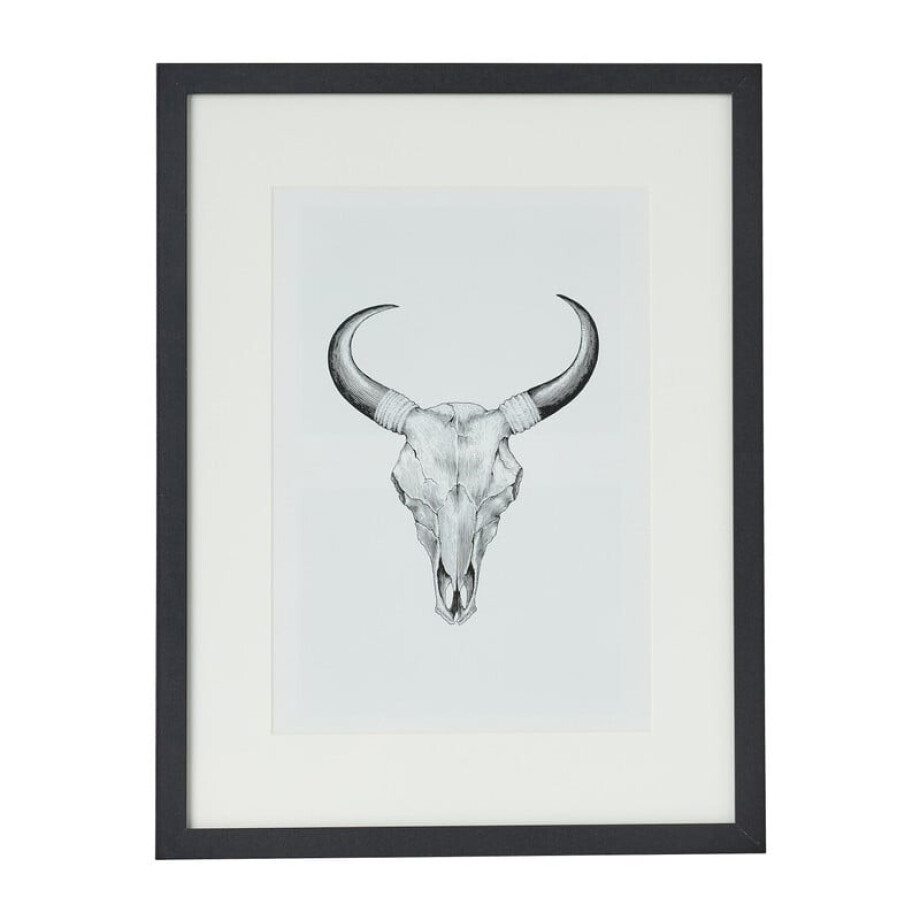 Fotolijst met passe partout - zwart - 21x30 cm afbeelding 