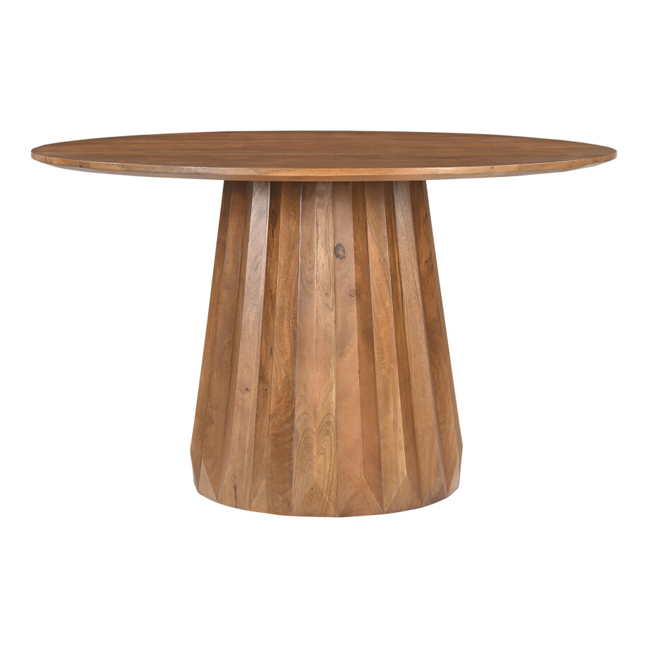 Artistiq Ronde Eettafel 'Aneisha' Mangohout , 130cm afbeelding 