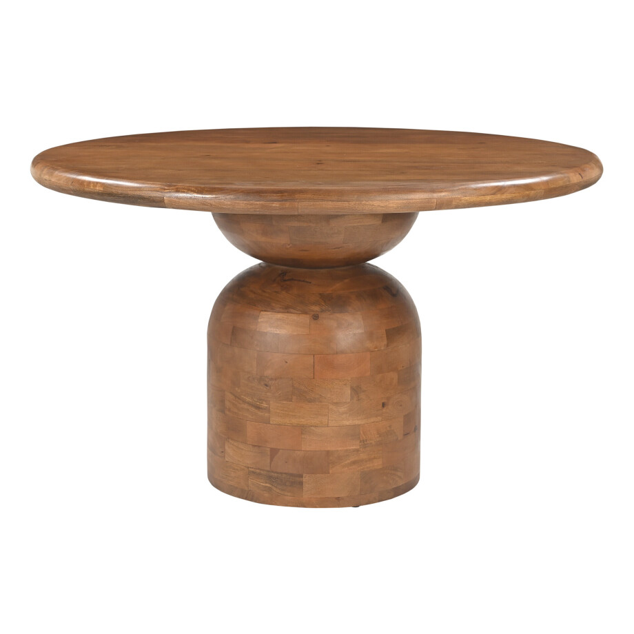 Artistiq Ronde Eettafel 'Naveen' Mangohout, 130cm afbeelding 