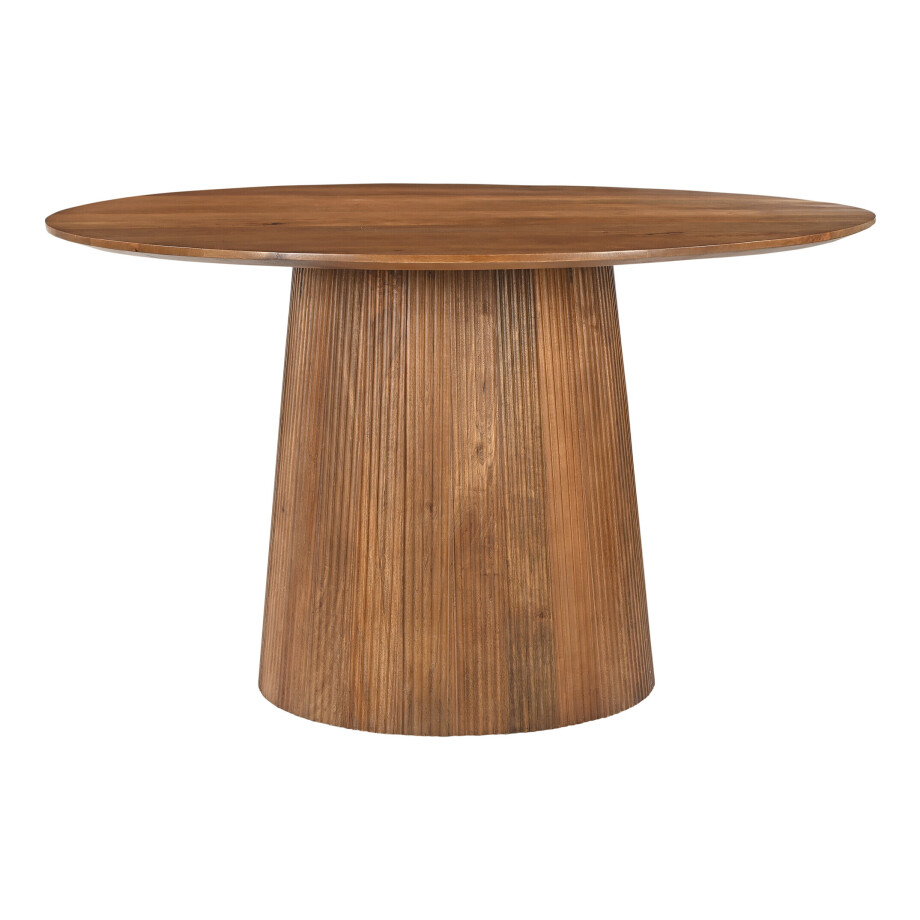 Artistiq Ronde Eettafel 'Dyann' Mangohout, 130cm afbeelding 