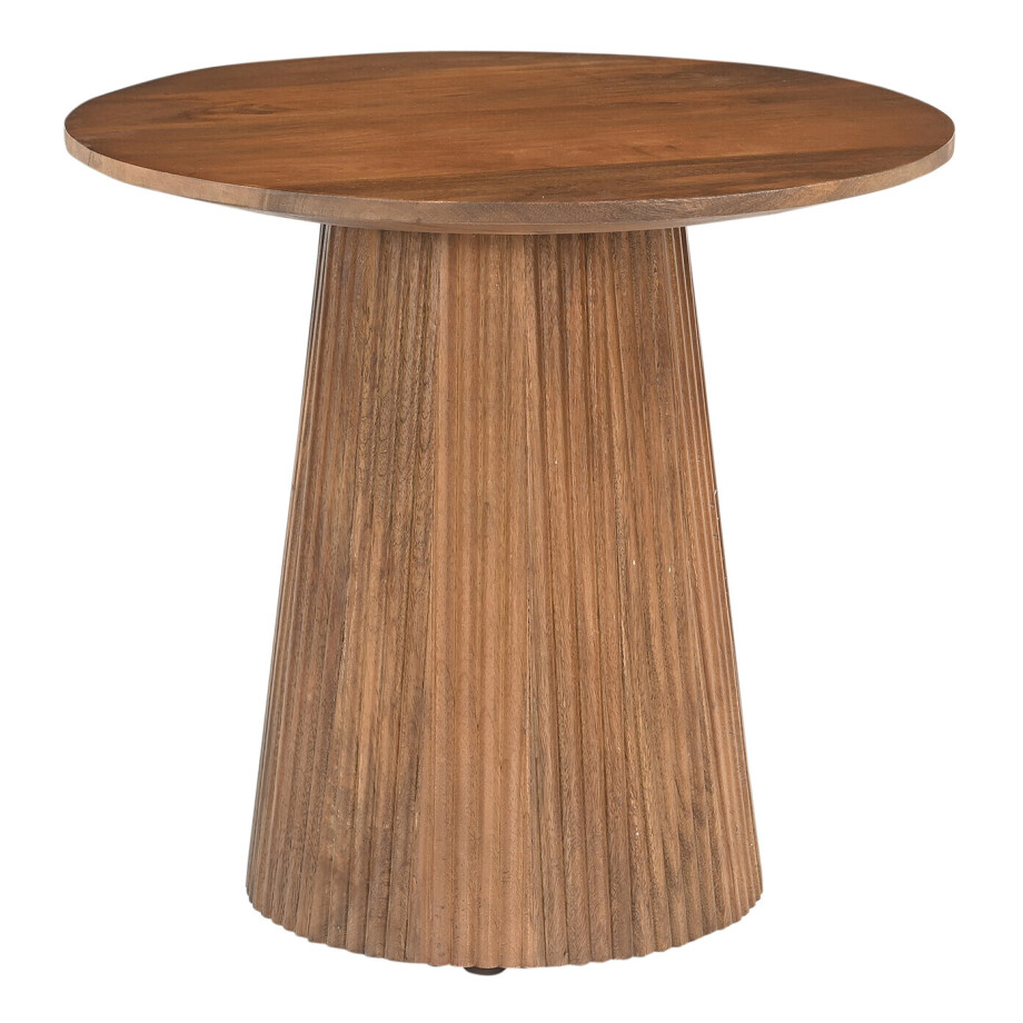 Artistiq Ronde Bijzettafel 'Dyann' Mangohout, 50cm afbeelding 