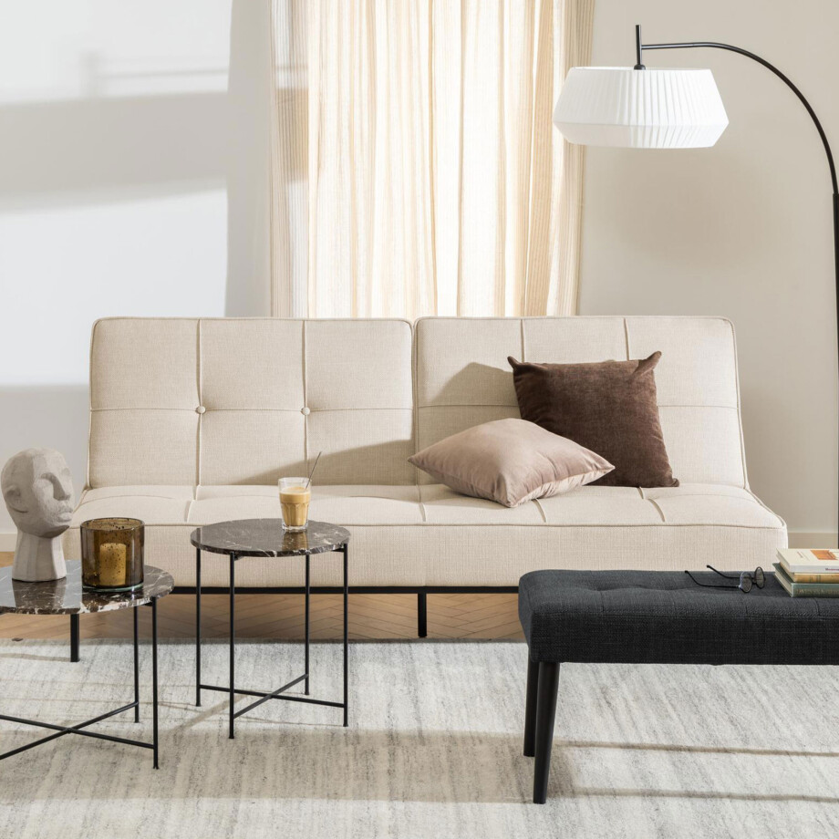 Bendt Slaapbank 'Maja' kleur Beige afbeelding 1