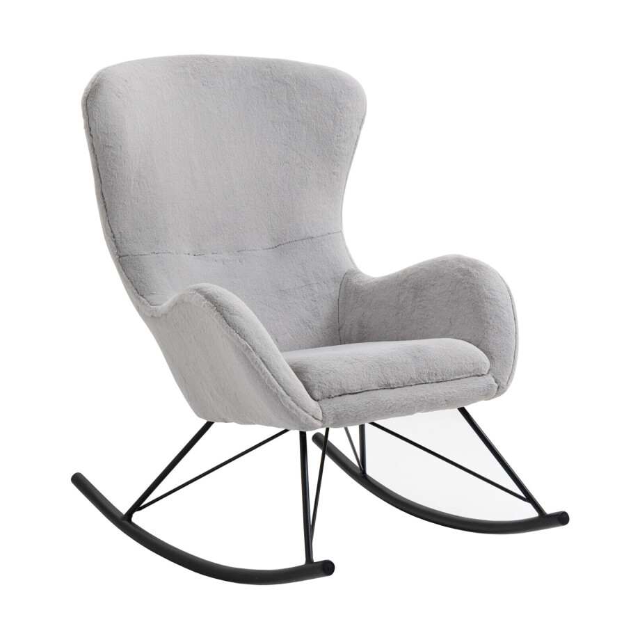 Artistiq Schommelstoel 'Timara' kleur lichtgrijs Artistiq Schommelstoel 'Timara' kleur lichtgrijs afbeelding 1