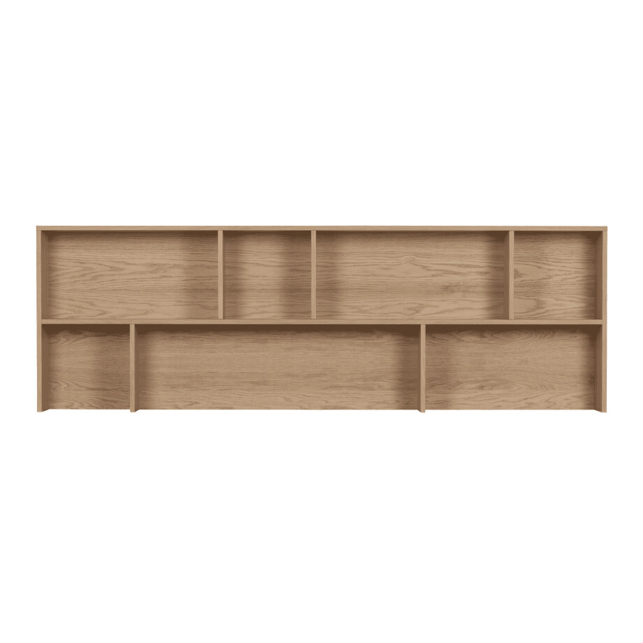 WOOOD Opzetkast 'New Gravure' t.b.v. Dressoir 'New Gravure' Eikenhout, kleur Naturel afbeelding 1