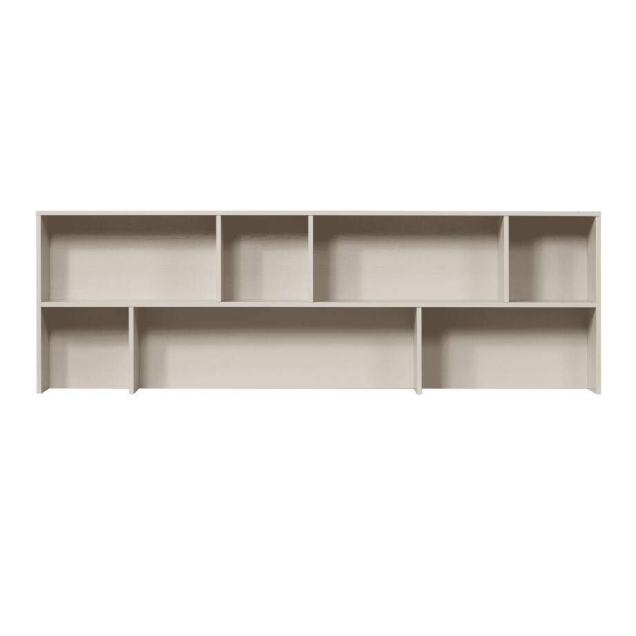 WOOOD Opzetkast 'New Gravure' t.b.v. Dressoir 'New Gravure' Grenenhout, kleur Dust afbeelding 1